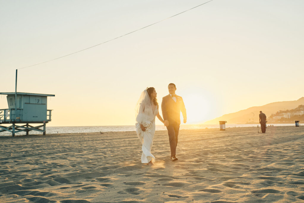 Lu and Drew in California