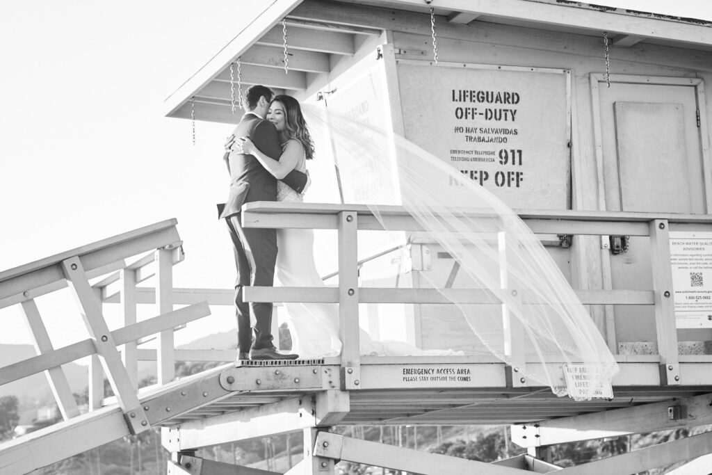 Lu and Drew in California