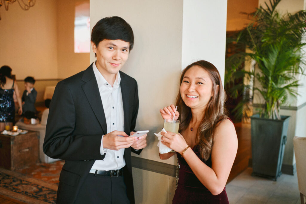 Lu and Drew in California