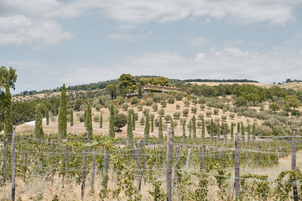 Pablo and Anna Marie in Tuscany
