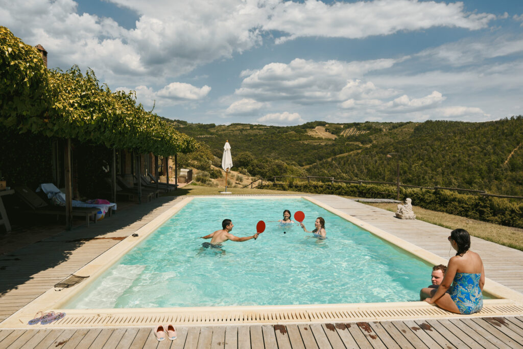 Pablo and Anna Marie in Tuscany
