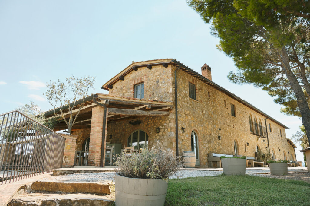Pablo and Anna Marie in Tuscany
