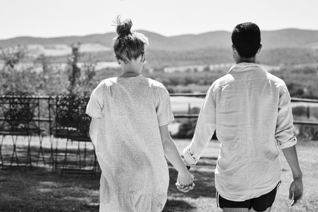 Pablo and Anna Marie in Tuscany