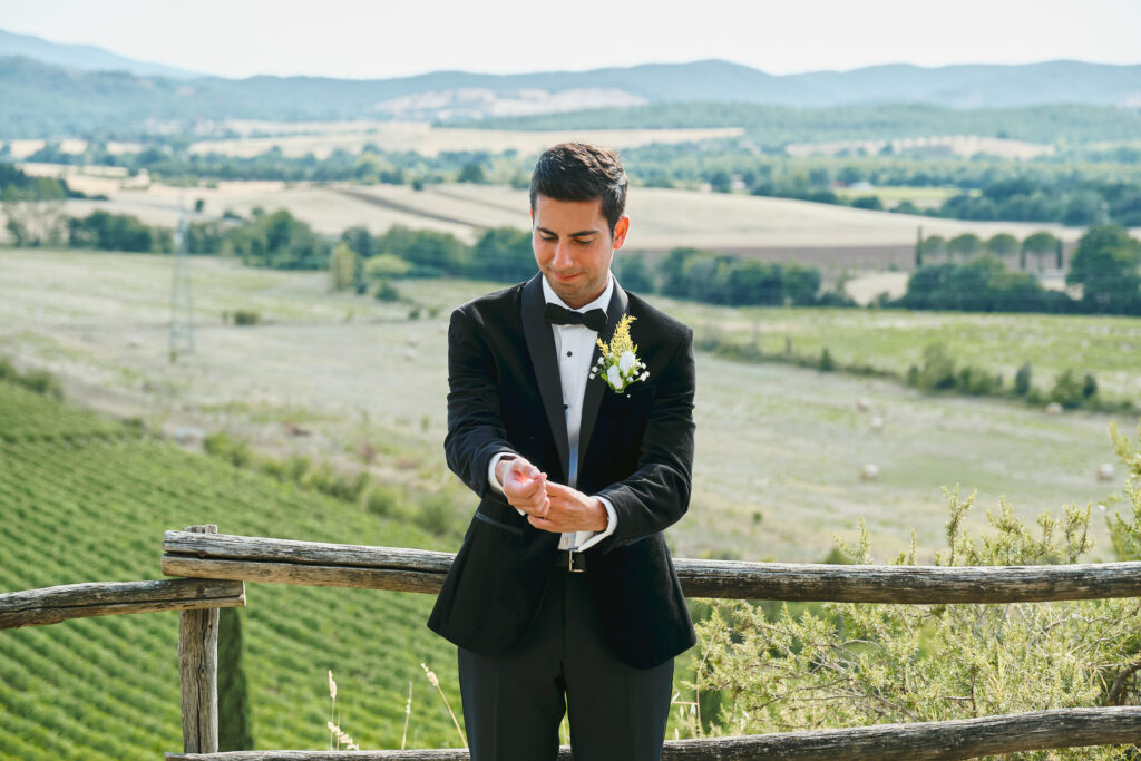 Pablo and Anna Marie in Tuscany