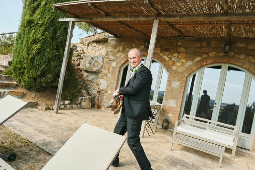 Pablo and Anna Marie in Tuscany