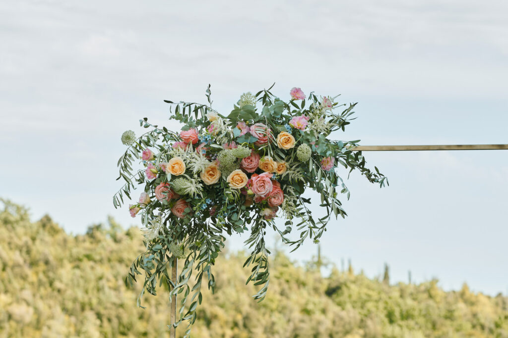 Pablo and Anna Marie in Tuscany