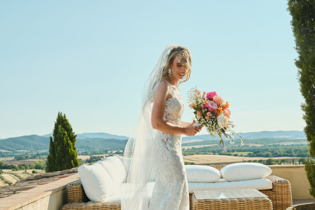 Pablo and Anna Marie in Tuscany