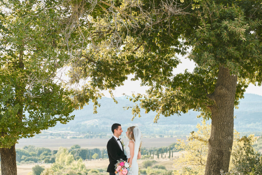 Pablo and Anna Marie in Tuscany