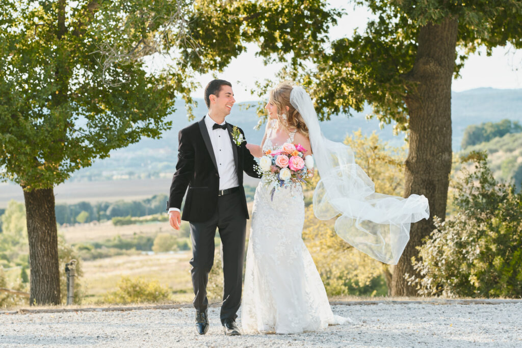 Pablo and Anna Marie in Tuscany