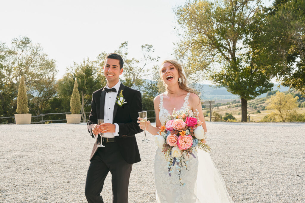 Pablo and Anna Marie in Tuscany