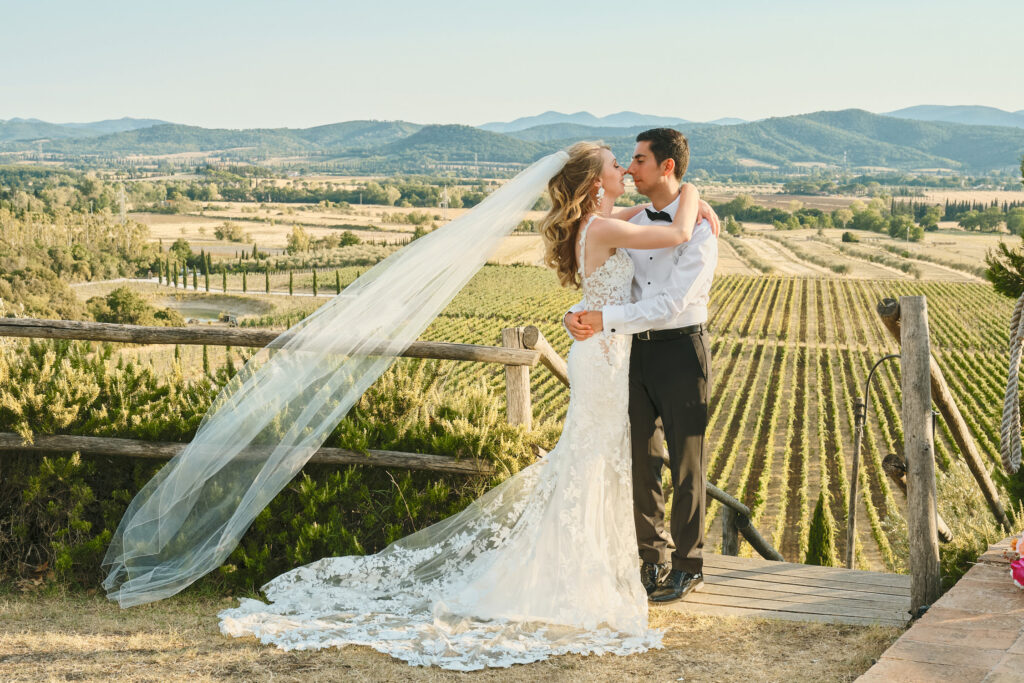 Pablo and Anna Marie in Tuscany