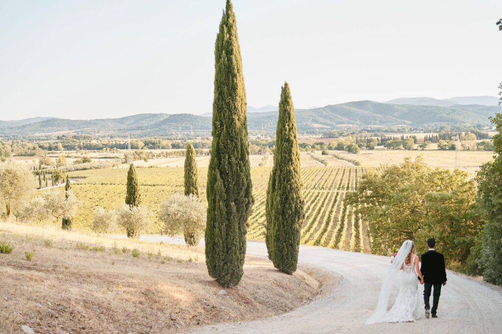 Pablo and Anna Marie in Tuscany