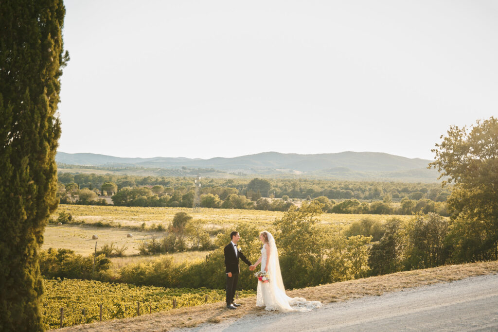 Pablo and Anna Marie in Tuscany