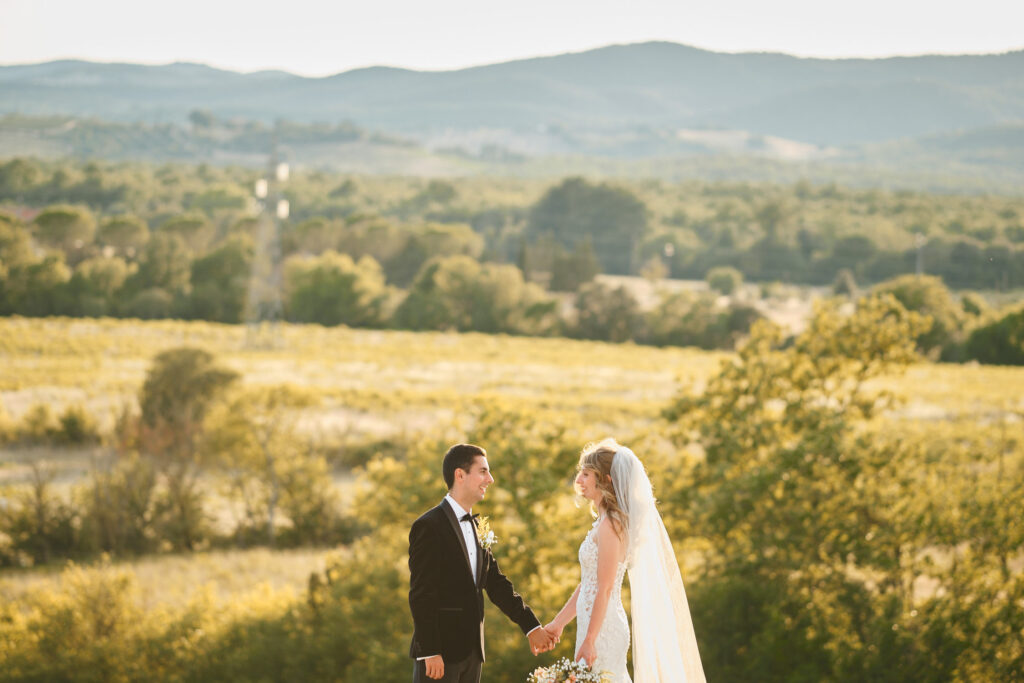 Pablo and Anna Marie in Tuscany