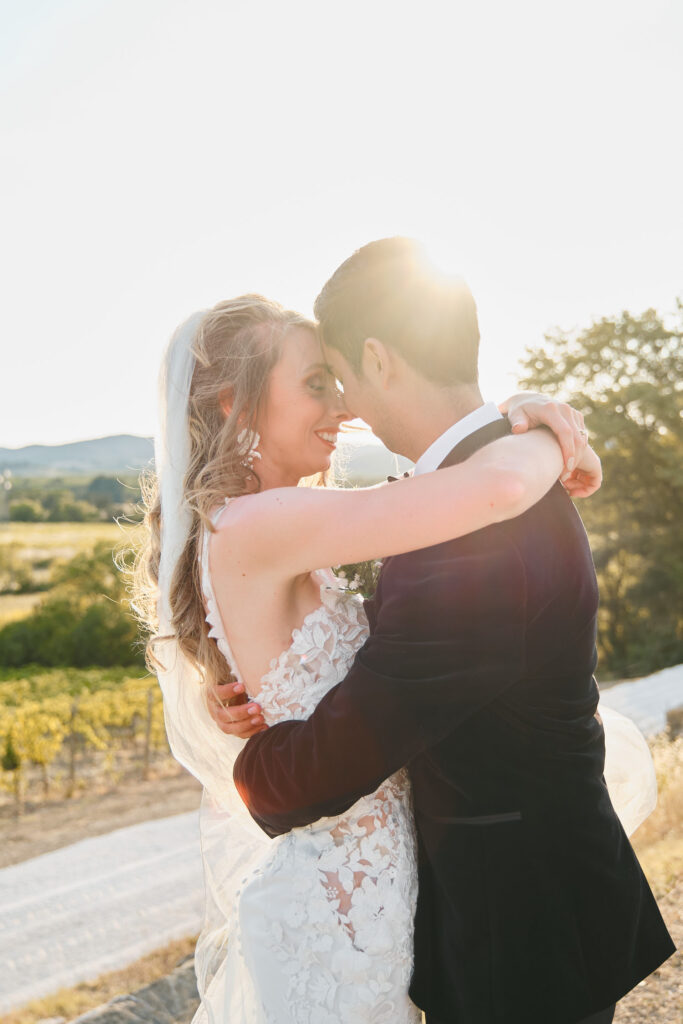 Pablo and Anna Marie in Tuscany