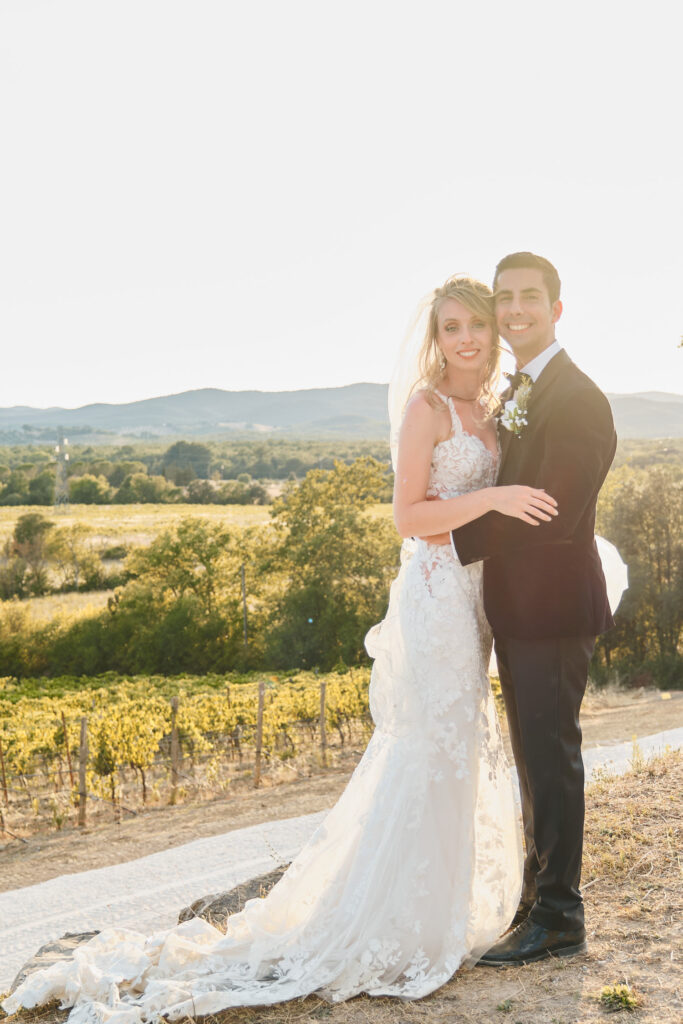 Pablo and Anna Marie in Tuscany