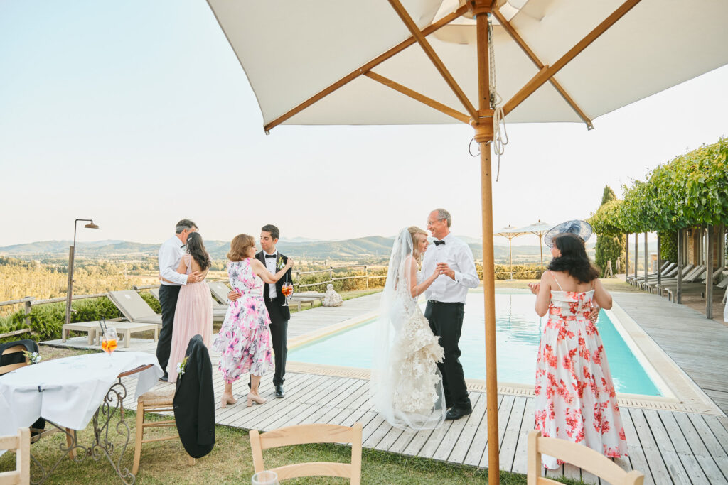 Pablo and Anna Marie in Tuscany