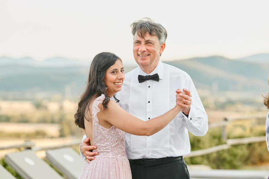 Pablo and Anna Marie in Tuscany