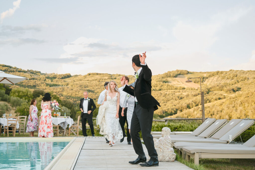 Pablo and Anna Marie in Tuscany