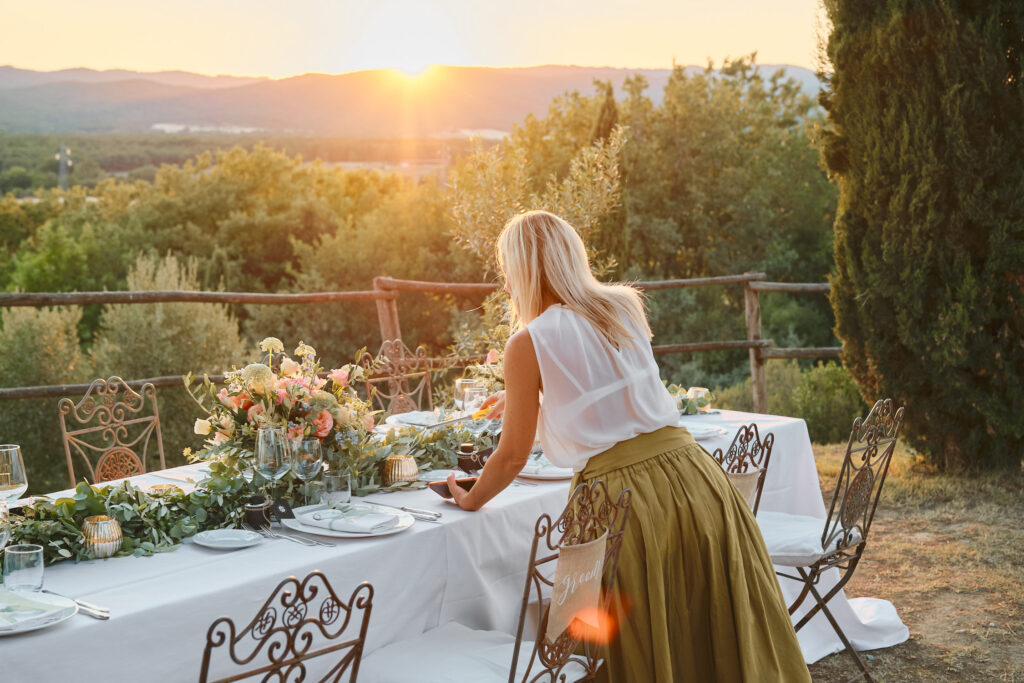 Pablo and Anna Marie in Tuscany
