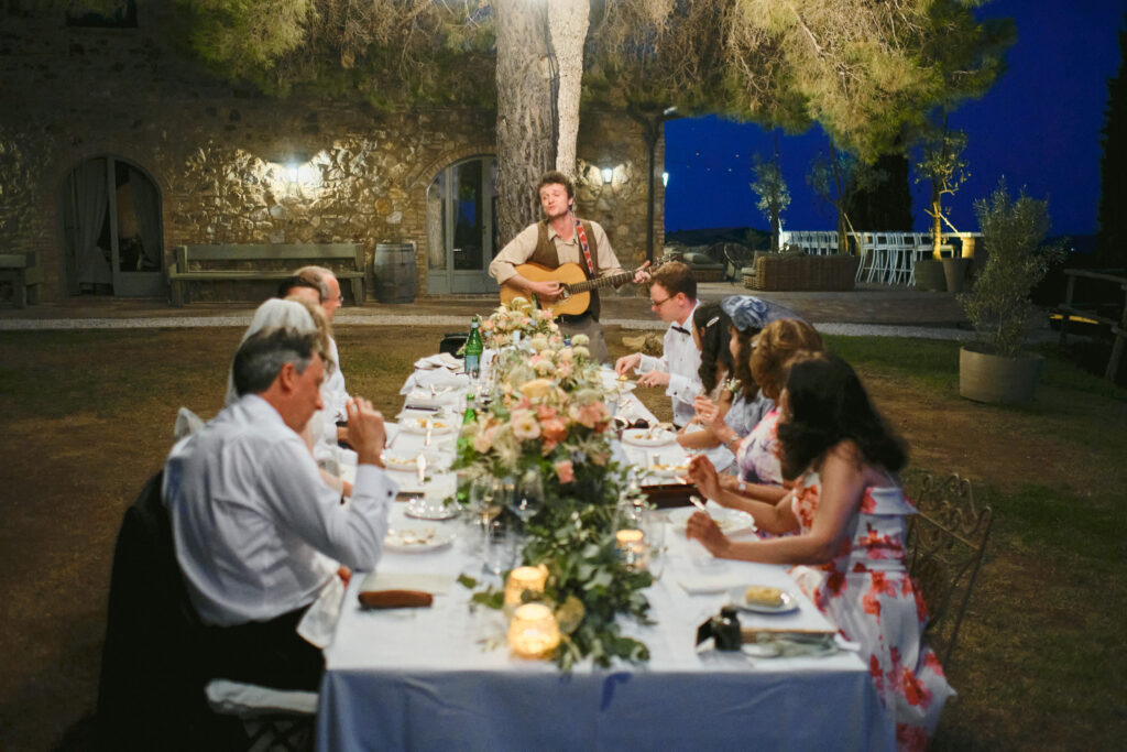 Pablo and Anna Marie in Tuscany