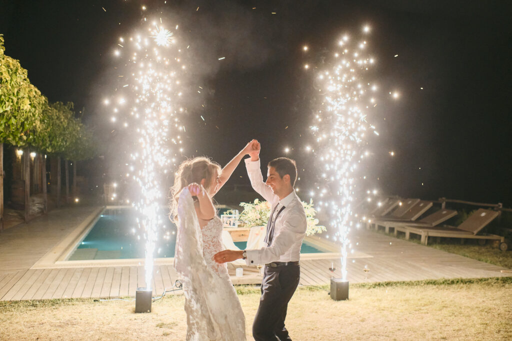Pablo and Anna Marie in Tuscany